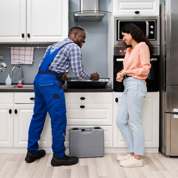 what kind of warranty do you offer on your cooktop repair services in Leasburg MO